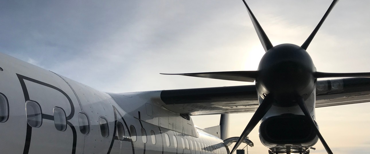 Bombardier Dash 8 von Austrian Airlines: Künftig nicht mehr für Swiss unterwegs.