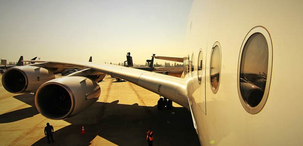 Ansicht eines Airbus A380: Wird er doch noch länger gebaut?