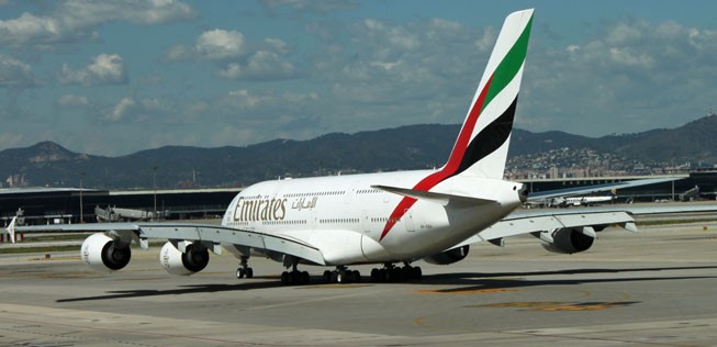Platz 7: Mumbai -Dubai mit Emirates, 2:55 Stunden.