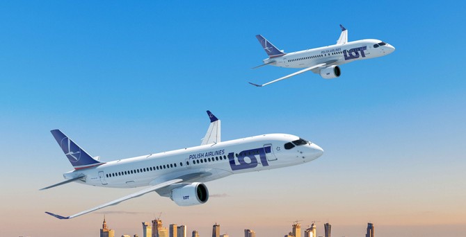 Lot Polish Airlines hat bei Airbus eine Festbestellung über 20 A220-100 und 20 A220-300 aufgegeben – erstmals setzt Polens nationale Fluggesellschaft damit auf Flugzeuge von Airbus im Rahmen ihrer Flottenmodernisierung. Die Vereinbarung sieht eine mögliche Aufstockung auf bis zu 84 A220-Flugzeuge vor.