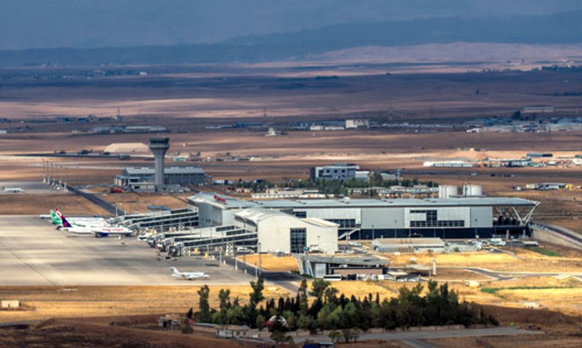 Flughafen Erbil: Germania und Lufthansa fliegen hin.