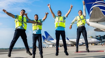 Angestellte von Copa Airlines: Ihr Arbeitgeber baut aus.