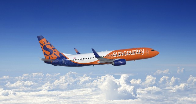 Boeing 737-800 von Sun Country Airlines: Die Fluglinie wird von Allegiant Air übernommen.