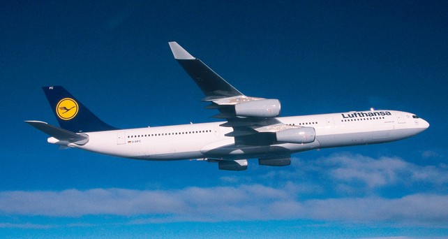 lufthansa airbus a340 300 d aifc
