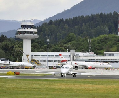 Flughafen Klagenfurt: Wenig Bewegung auf dem Vorfeld, viel bei den Eigentümern.