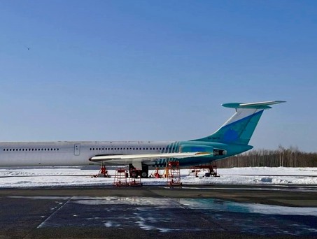 Iljuschin Il-62 von Rada Airlines: Das Flugzeug soll bald wieder abheben.