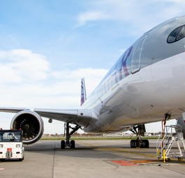 Airbus A350-1000 von Qatar Airways: Gerade nicht erwünscht.