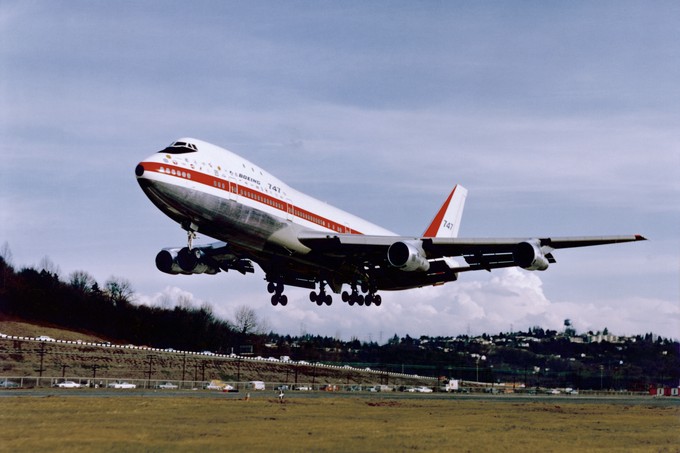 Am 9. Februar 1969 und damit rekordschnell absolvierte die Boeing 747 ihren Erstflug.