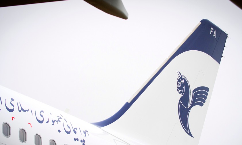 Airbus A320 von Iran Air: Erhält Landeverbote.