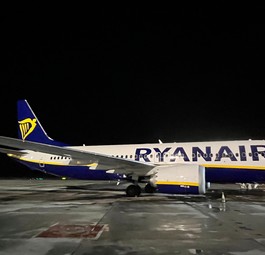 Eine Boeing 737-Max-8-200: Ryanair stattet das Flugzeug mit 197 Sitzen aus.