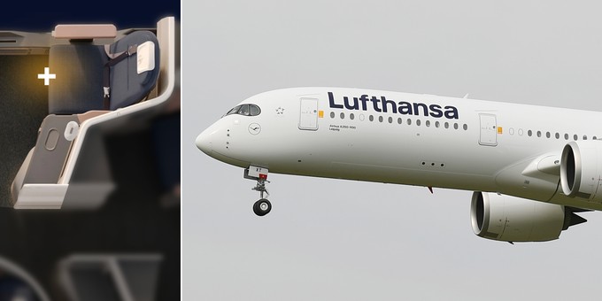 Vorschau auf die Allegris-Kabine (mehr dazu später) und Lufthansas erster Airbus A350 mit der neue Kabine. Die Buchung ...