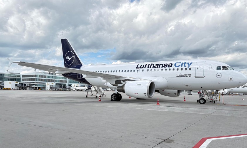 Airbus A319 D-AIBP: Jetzt für Lufthansa City Airlines im Einsatz. 