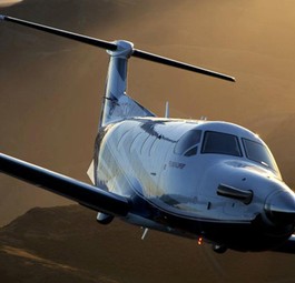 Pilatus PC-12 von Surf Air: So viel fliegen wie man will.