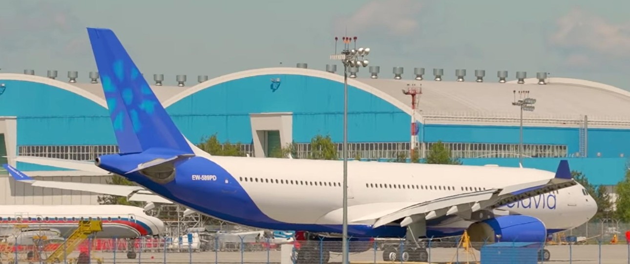 A330-200 von Belavia: Die Airline hat sich drei Flugzeuge trotz Sanktionen beschafft.