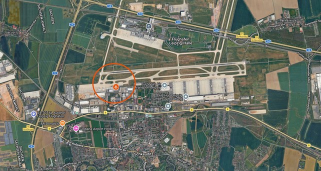 flughafen leipzig halle standort antonov airlines