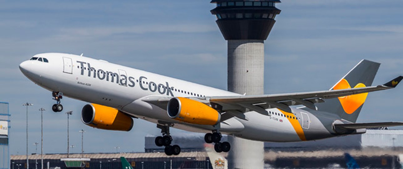 Jet von Thomas Cook Airlines: Der Mutterkonzern schaffte die Wende nicht mehr.