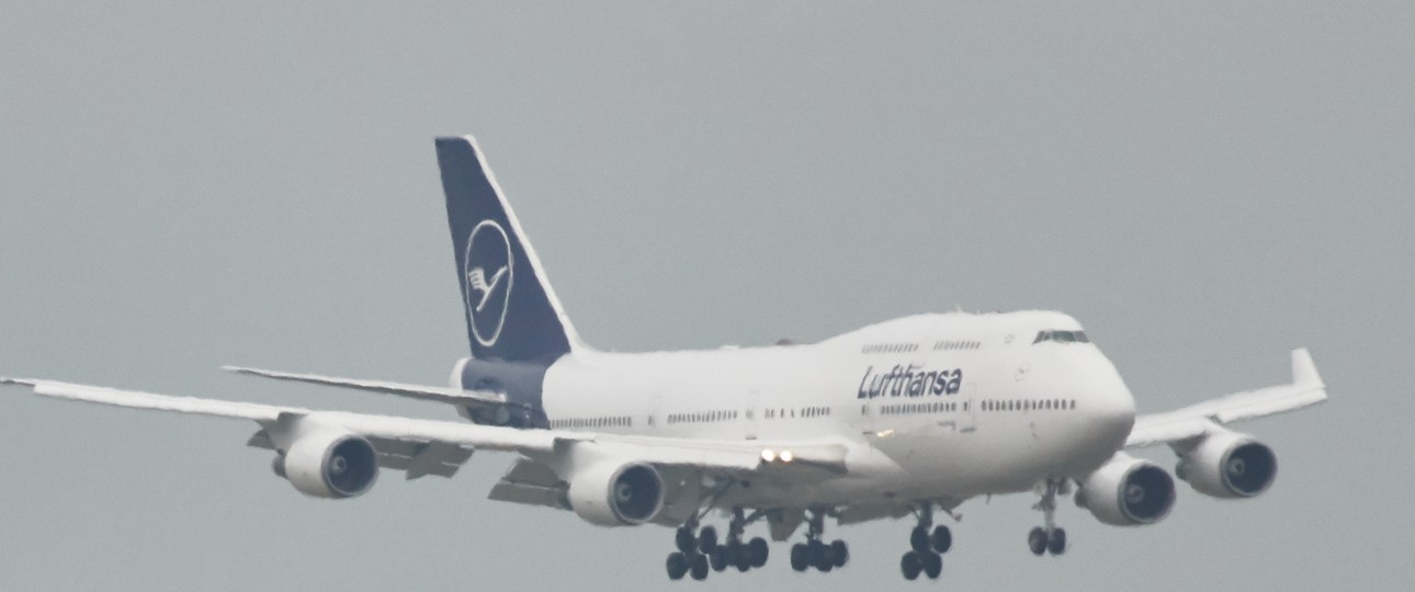 Boeing 747 von Lufthansa: An Bord eines solchen Fliegers kam es zum Zwischenfall.