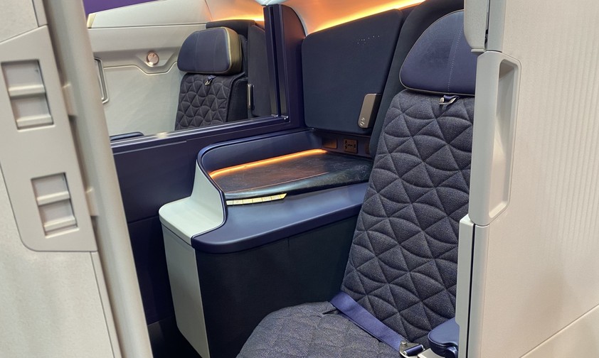 riyadh air business class suite safran aix demonstrator 03