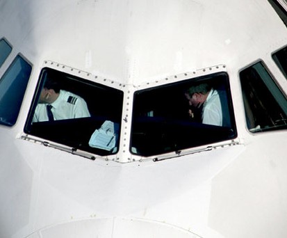 Piloten sind besonders stark von Schlafproblemen betroffen.