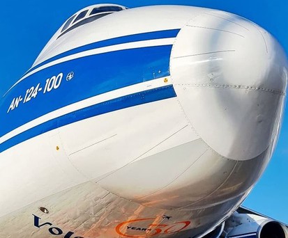 Antonov An-124 von Volga-Dnepr: Kanada hat ein Exemplar konfisziert und will das Geld aus dem Verkauf für den Wiederaufbau der Ukraine nutzen.