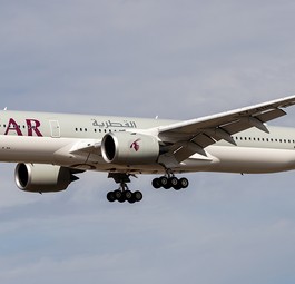 Airbus A350 von Qatar Airways: Die Flieger bleiben am Boden.