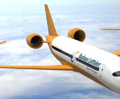 Der Ce-Liner wird 30 Tonnen mehr wiegen als ein Airbus A320. Deshalb braucht er mehr Auftrieb. Den bringt die speziell geformte Tragfläche, den die Forscher C-Wing nennen.