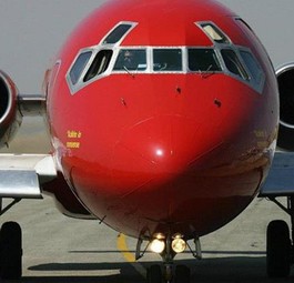 Flugzeug von 1Time: Hohe Verluste.