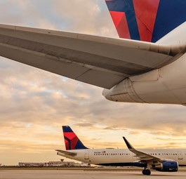 Delta-Flieger in Atlanta: Aktuell nicht immer genug Saft an Bord.