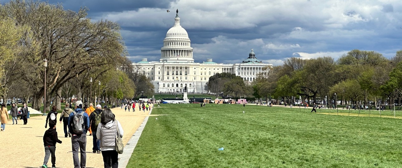 Das Capitol: Zentrum der US-Demokratie.