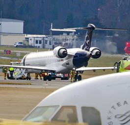 d acnd bombardier crj 900 lufthansa cityline  genf