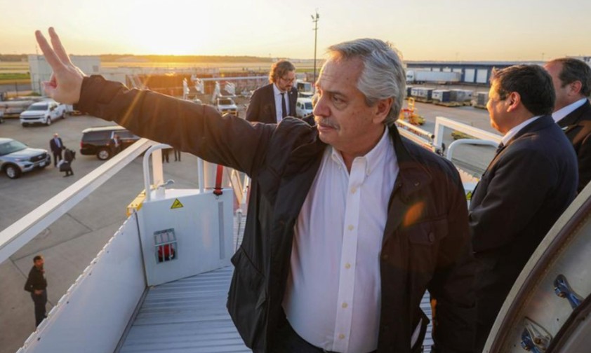 Argentiniens Präsident Alberto Fernández: Bekommt bald eine andere Boeing 757.