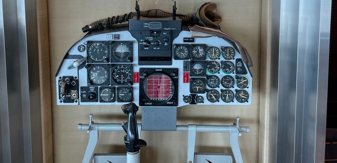 Ein Original Cockpit