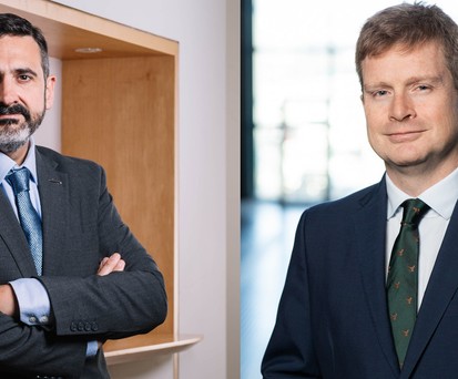 Alex Cruz (l.) und Sean Doyle: Der alter und der neue British-Airways-Chef.