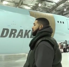 Rapper Drake hat jetzt eine Boeing 767