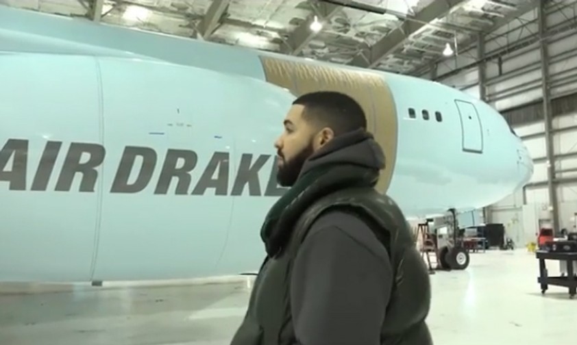 Rapper Drake hat jetzt eine Boeing 767