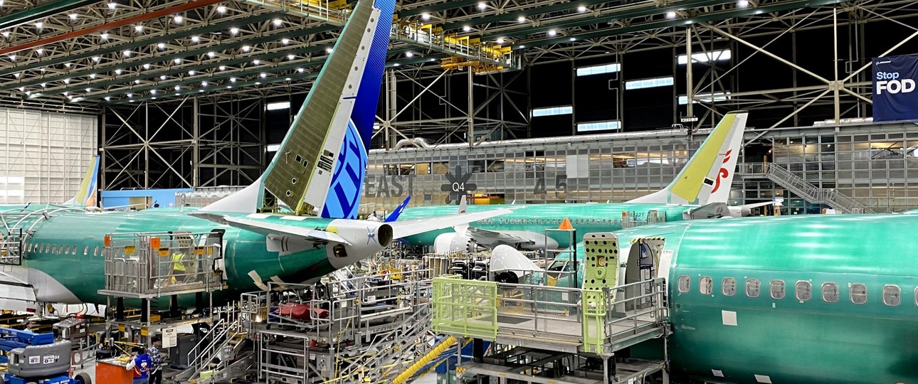 Boeing-737-Max-Produktion: Die Rate soll steigen.