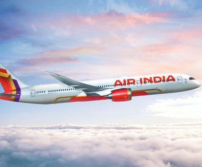 So kommen künftig die Flugzeuge von Air India daher.