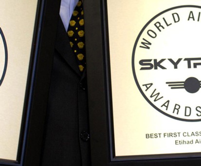 Skytrax-Awards: Etihad schnitt nie schlecht ab.