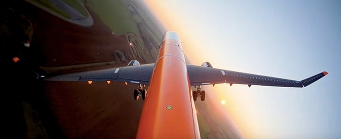 ... können im Flug frei flattern.