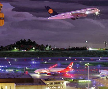 Flughafen Knuffingen: Der Kleinste und Größte seiner Art.