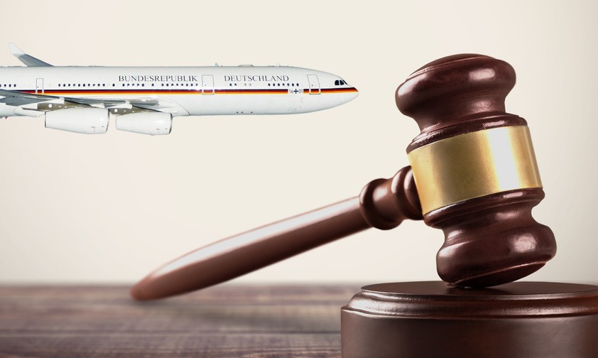 Auktion des Airbus A340: Der Meistbietende bekommt den Zuschlag.