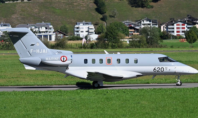 Pilatus PC-24 der französischen Marine: Frankreich hat m mittlerweile den zweiten Flieger der Schweizer übernommen.