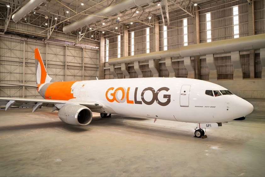 Boeing 737 BCF vin Gollog. Erster Frachter im eigenen Design.