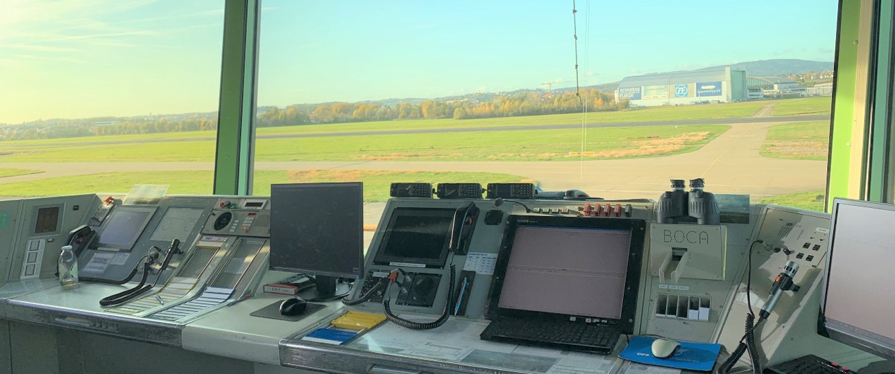 Blick auf dem Tower in Friedrichshafen: In die Jahre gekommen.