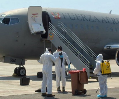 Perus Präsidentenjet: Die Boeing 737 war zuletzt hauptsächlich in humanitärer Mission unterwegs.