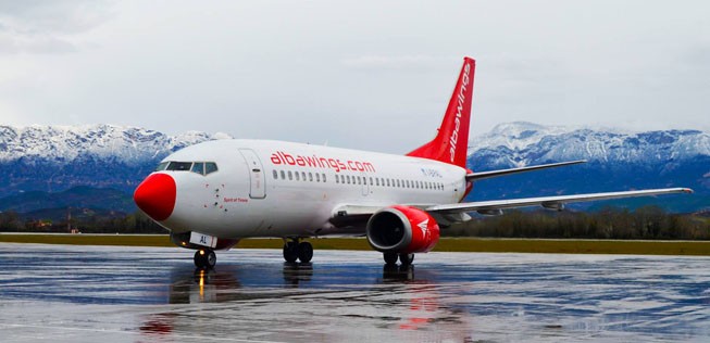 Boeing 737 von Albawings: Erste albanische Fluglinie seit 2013.