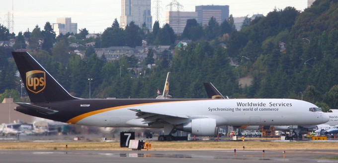 Boeing 757-200 von UPS: Keiner fliegt öfter Fracht in dieser Klasse.