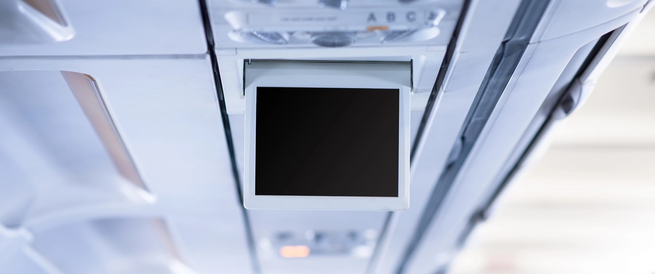 Monitore in der Passenger Service Unit: Bestimmte Modelle in älteren Boeing 737 müssen nachgerüstet werden.
