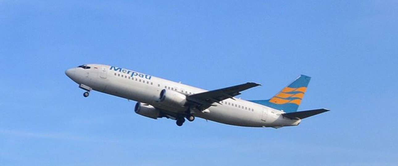 Vorübergehend gegroundet: Merpati fliegt seit Anfang Februar nicht mehr.