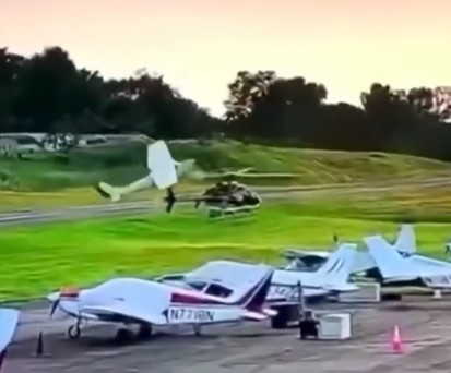 Der Moment bevor das Kleinflugzeug mit dem Helikopter Kollidiert: Jetzt ist der NTSB-Bericht erschienen.